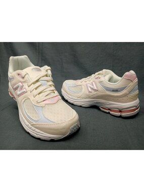New Balance 2002 Sneakers GC2002KF Mesh Pink-Blue Girls Size 5 NEW IN BOX!
